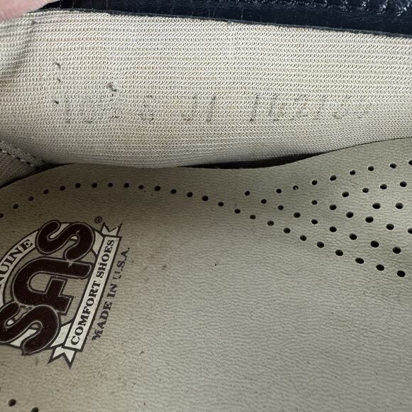 SAS Women's Slip-On Penny Style Loafer Shoes Sz 10.5 S (Narrow) Black, Preppy - Picture 4 of 11